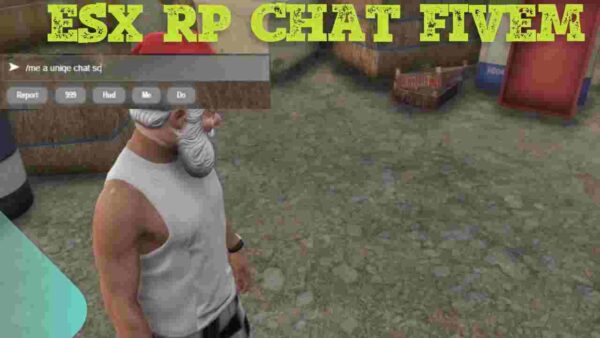 Elevate roleplay on your FiveM server with esx rp chat fivem Seamlessly integrated, enjoy immersive communication and dynamic interactions