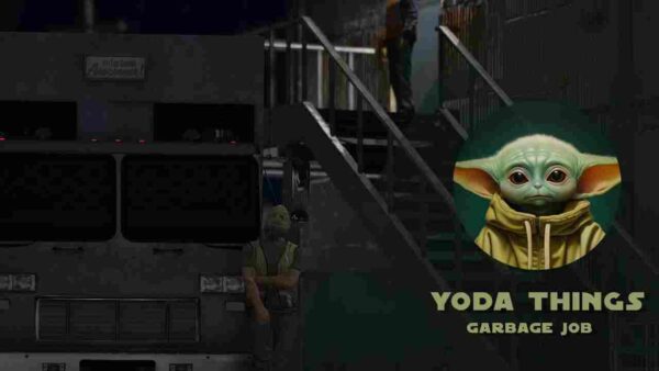 ESX YODA GARBAGE JOB adds a unique gameplay element to Esx servers, offering players the opportunity to engage in virtual garbage collection activities